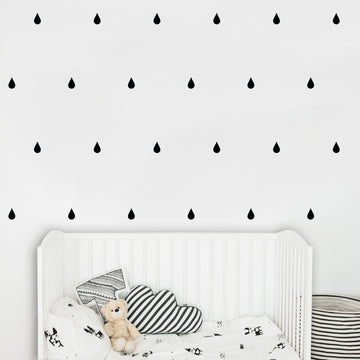 Adesivo Decorativo de Parede - CHUVA DE GOTAS